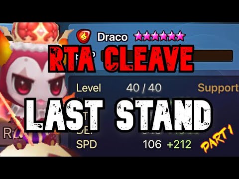 RTA CLEAVE! DRACO CLEAVE LAST STAND! PART 1 OF THE CLIMB