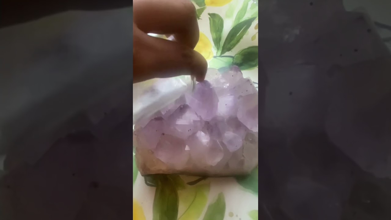IS YOUR CRYSTAL FAKE OR REAL?!🫣😱#crystals #gemstones  #spiritual  #amethyst