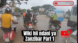 Wiki hii ndani ya Zanzibar Part. 1. Maeneo ya mjini Kikwajuni Maisara Mnazimmoja @DiscoverZanzibar.