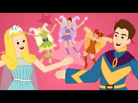 Se Voce Esta feliz Bata Palmas com a Bela Adormecida - Desenho infantil com Os Amiguinhos