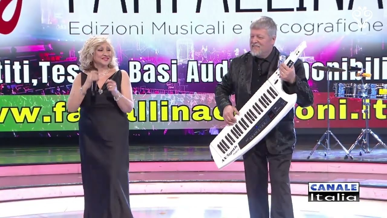Marina & Stefano Capitani - UNO STRACCIO D'AMORE (kizomba) Canale Italia SPECIALE FARFALLINA in TV
