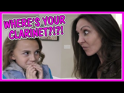 DID KAYLA LOSE HER CLARINET? | We Are The Davises