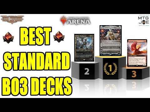 BEST DECKS IN STANDARD BEST OF THREE | Magic the Gathering Arena | Standard Bo3