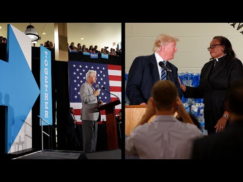 Pastor interrupts Trump, Bill Clinton stands in for Hillary - Election Rewind