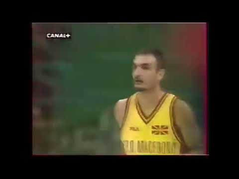 Petar Naumoski 1999 Eurobasket France - Macedonia