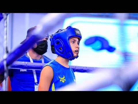 Kira Makogonenko(Ukr🇺🇦🔵) vs Anastasia Panechkina (Rus🔴) highlights final 🔥 #boxing
