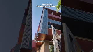 ACP Louvers #shivsatyainterior #interiormaster #elevation