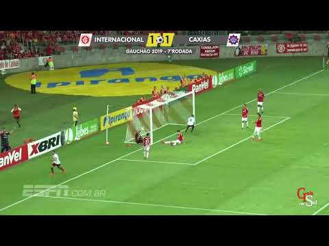Internacional 2 x 1 Caxias - Rádio Bandeirantes/RS - 17/02/2019