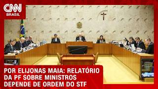 Vídeo: Relatório da PF sobre ministros depende de ordem do STF | CNN NOVO DIA