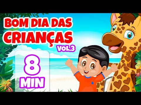 Bom Dia das Crianças Vol. 3 - Giramille 8 min | Desenho Animado Musical
