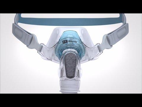 BIPAP CPAP MASK - The innovative F&P Brevida AirPillow Sea Fisher and Paykel
