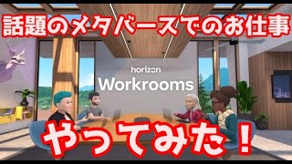 話題のメタバースってやつを体験してみた。