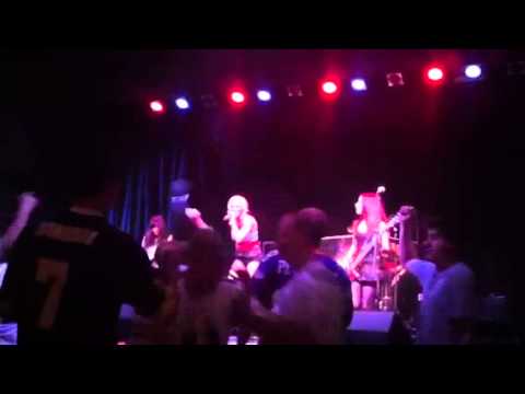Dollface girl band live at Excalibur in Vegas