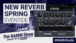Video thumbnail for NEW Reverb VST Plugin NAMM 2020 | Spring by Eventide | New Plugins at NAMM 2020 by Plugin Boutique
