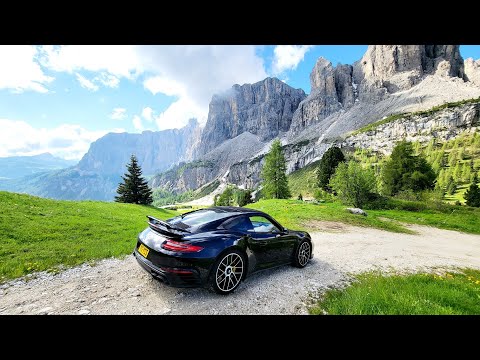 *Double Speed* 😁 4K Driving the Susten Pass to Grimsel Pass, in a Porsche 911 (991.2) Turbo S - 2023
