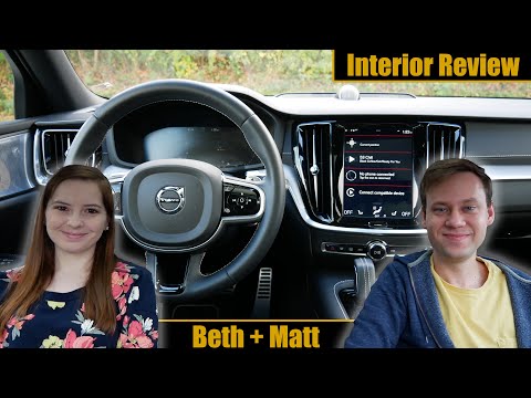 2020 Volvo V60 T8 Polestar Interior Review (Beth + Matt)