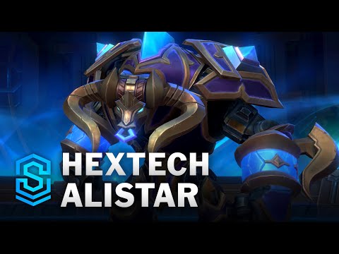 Hextech Alistar Wild Rift Skin Spotlight