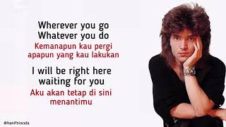 Richard Marx - Right Here Waiting | Lirik Terjemahan