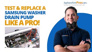 Fix Your Samsung Washer's Dead Drain Pump Motor with Easy Steps