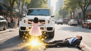 Superpower baby saves CEO right after getting off, hugs his leg and calls him Dad!