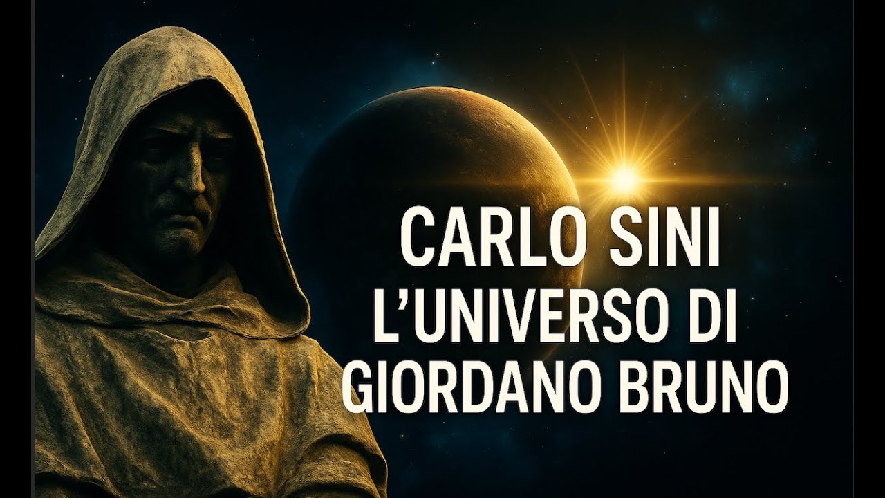 ✨ CARLO SINI: L'UNIVERSO DI GIORDANO BRUNO 🪐 - Ritratti d'Autore 2016 (inserti di Dante Channel)