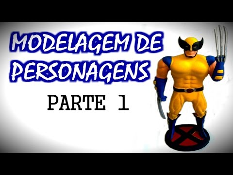 MODELAGEM  DE PERSONAGENS COM MASSA (PARTE 1)