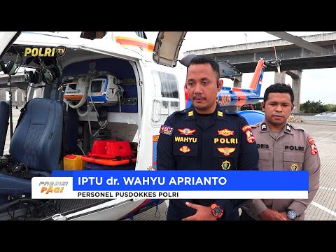 MITIGASI LAKA LANTAS DI JALUR MUDIK, POLRI SEDIAKAN HELIKOPTER MEDIS