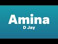 D Jay - Amina (Lyrics)| Say Oh my baby girl me i like the way you move....