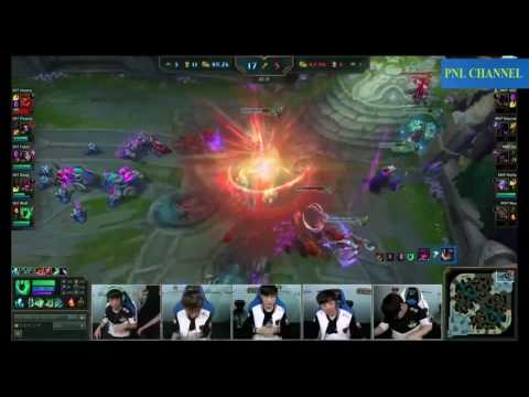 [LCK 2017] FAKER with LEBLANC, PEANUT get back|SKT vs MVP|Highlight