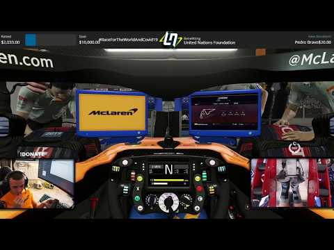 Lando Norris Disses Ferrari and Charles Leclerc on Twitch F1 2019