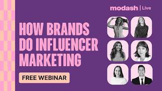 How brands do influencer marketing