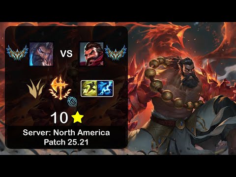 Udyr Jungle vs Graves - NA Challenger - Patch 25.21