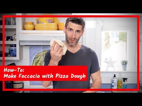 Piatto How-To: Focaccia Bread with Pizza Dough