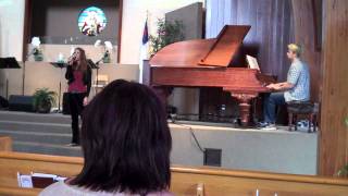 Keith Green - Rushing Wind Sung by Hannah Ford and piano by Samuel Burns
