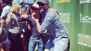 Luke Bryan & Justin Moore Trash Talk at Annual Archery Tournament