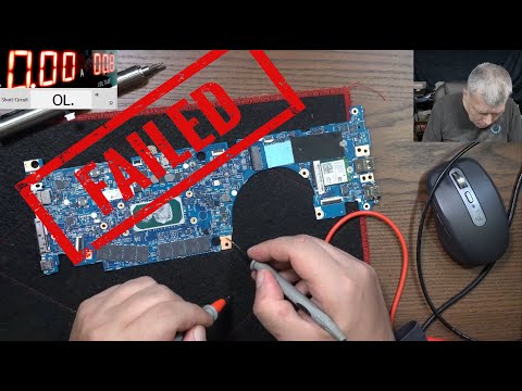 Thinkpad L13 Gen 2 not charging - Shorted 1D8V_SUS power rail