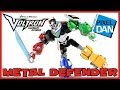 Voltron Diecast Metal Legendary Defender Playmates Toys Figures Video Review