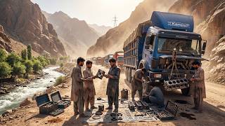 How Afghan Mechanics Fixed a Blown Mercedes V8 Engine in the Middle of