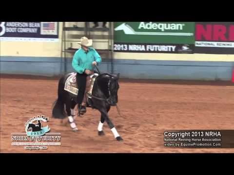 Holier Then Thou ridden by Arno Honstetter - 2013 NRHA Futurity(Open Futurity Second Go)