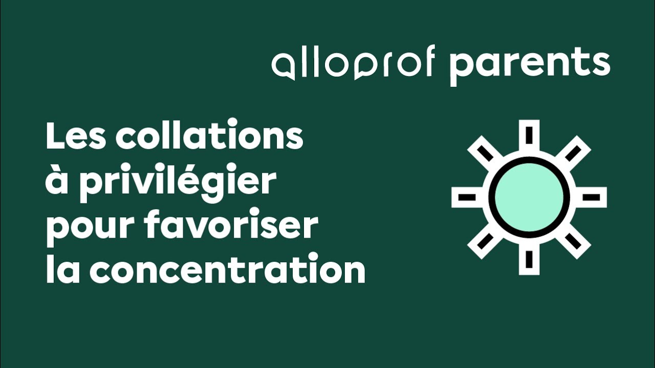 Les collations à privilégier pour favoriser la concentration