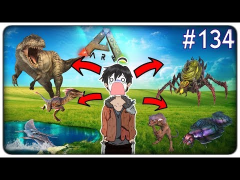 DIVENTIAMO ANIMALI E DINOSAURI SEMPRE PIÙ STRANI E FEROCI | Ark Survival Evolved - ep. 134 [ITA]