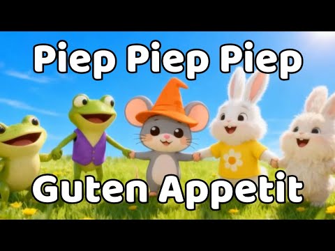 Piep Piep Piep, guten Appetit | Tischsprüche & Essen (Kita/Kindergarten) | Zaubermaus Kinderlieder