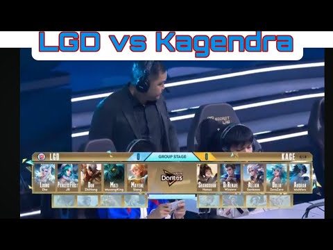 Group Stage LGD vs Kagendra HoK x EWC