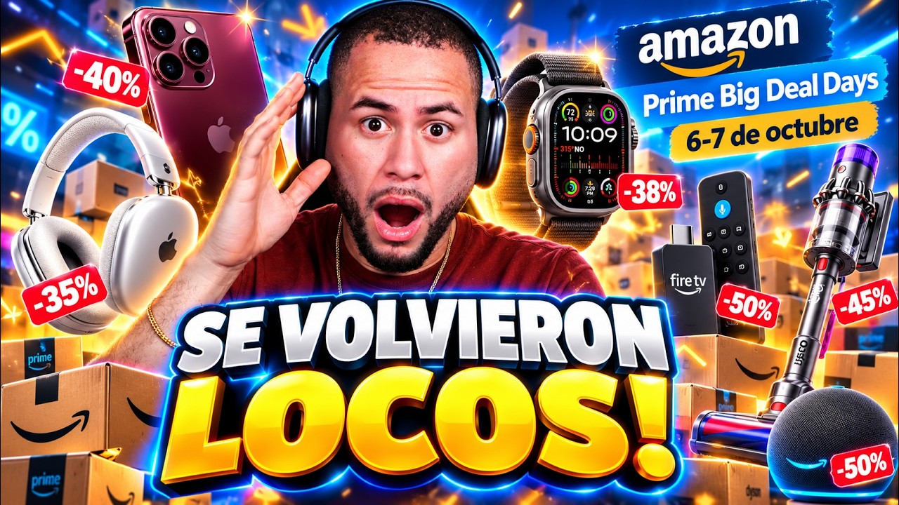 AMAZON PRIME & APPLE SE VOLVIERON LOCOS CON DESCUENTOS!