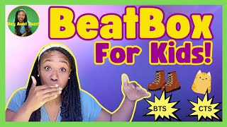 How to Beatbox for Kids! 🎤 Fun & Easy Beatboxing with Aunt Jazz Using Letter Sounds!