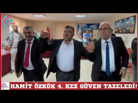 Hamit Özkök 4  Kez Güven Tazeledi!