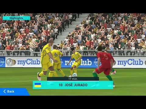 José Jurado | Skills & Goals (PES MOBILE 2018)