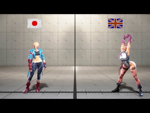 Cammy Taunts ~ Street Fighter 6