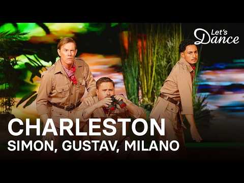 Ein CHARLESTON von SIMON, GUSTAV und MILANO🕺| Kennenlern-Show | Let's Dance 2026 💃