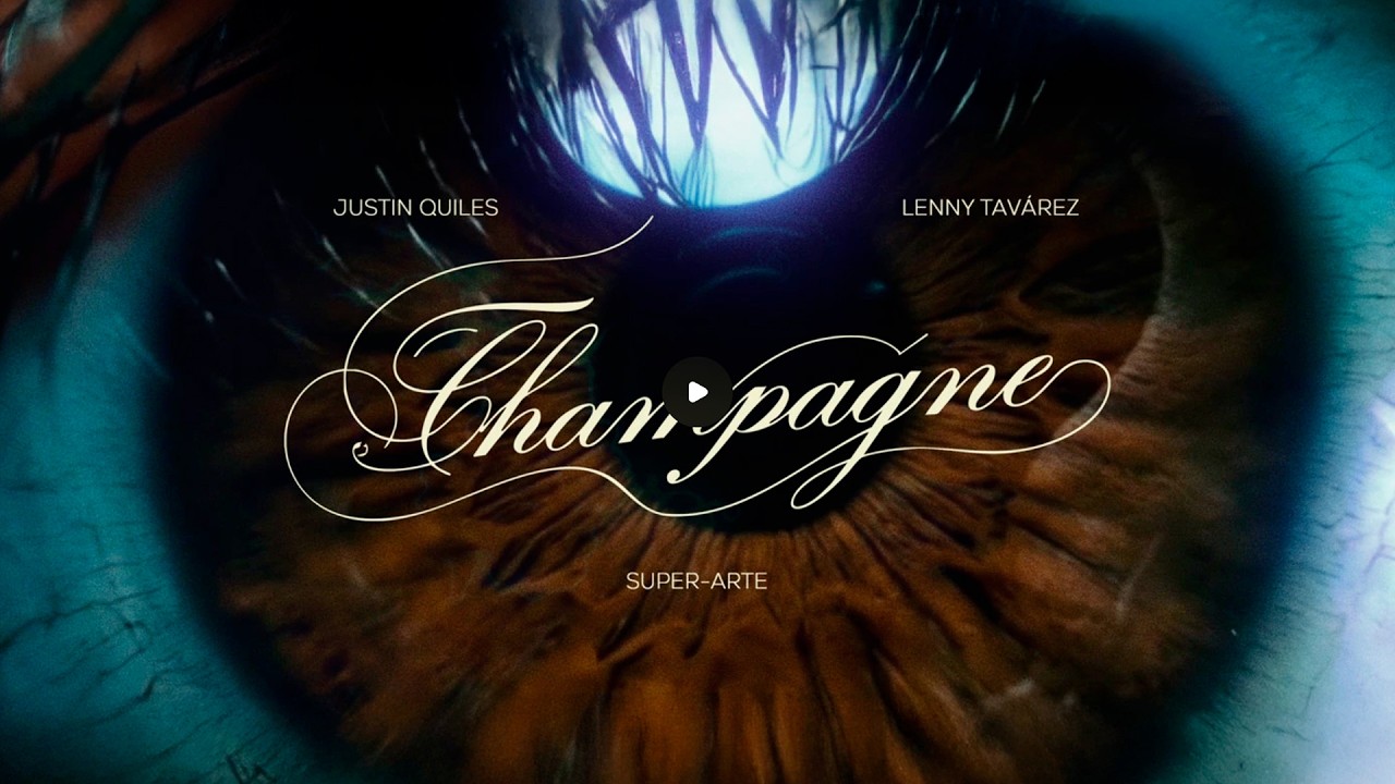 Justin Quiles, Lenny Tavárez - CHAMPAGNE (Visualizer)